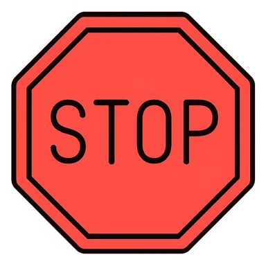 stop for a moment sticker