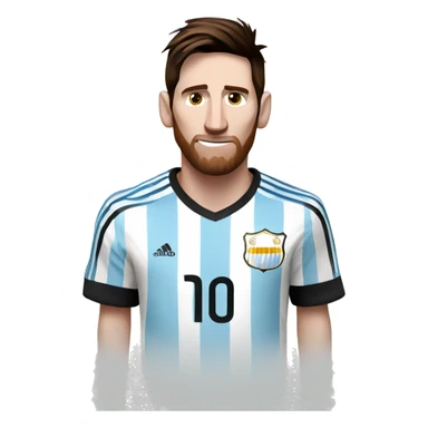 Messi argentina sticker