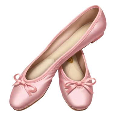 Pink ballet point shoes sticker