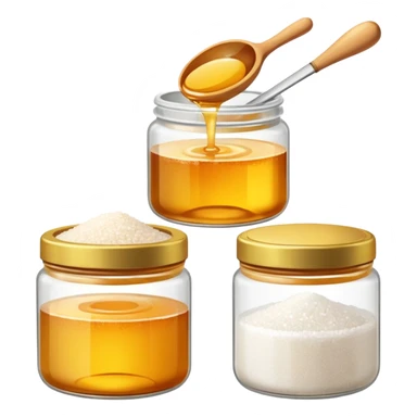 Salt and honey but separate  sticker