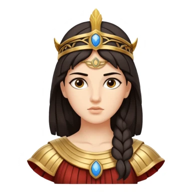 Athena the Greek goddess, dark haired, most important deities in Greek mythology, the daughter of Zeus, associated with: Strategic warfare Wisdom and intellect Craft, engineering, building, navigation Justice and good governance Protection of cities embodys rational, disciplined intelligence sticker