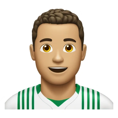 Ronaldo qui nage sticker