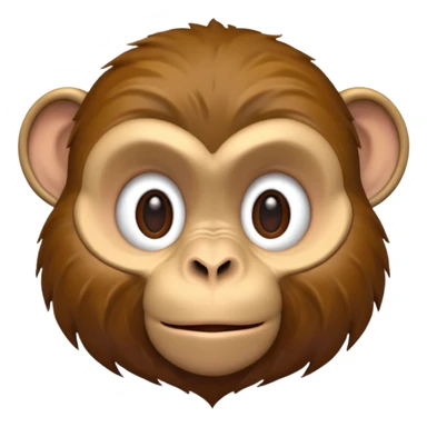 monkey moving so fast he's blurry sticker