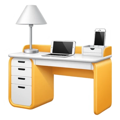 Super aestetic and clean Vanity desk  sticker