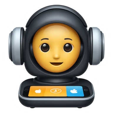 ai assistant icon sticker