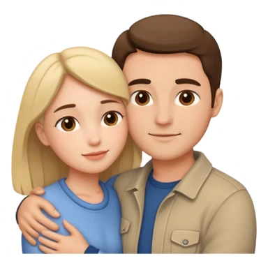 intimate scene between lovers sticker