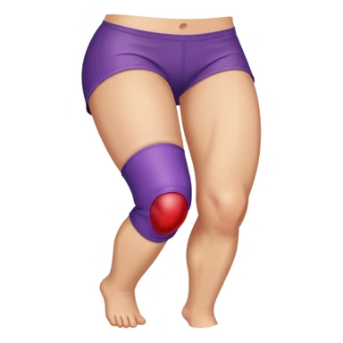 Knee pain ( Just Knee) sticker