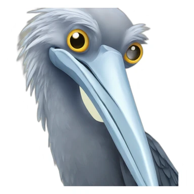 shoebill stork sticker