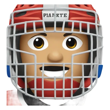 Hockey goalie sticker