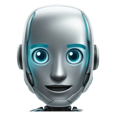 robot de la marca android sticker
