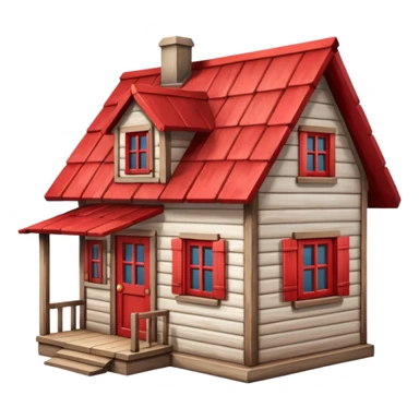 casa pequeña sticker