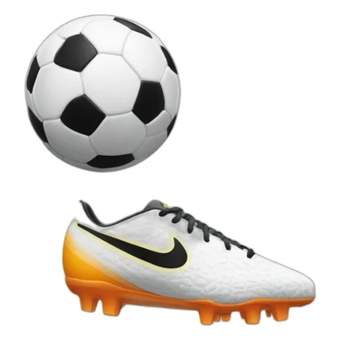 Soccer cleat Nike sticker