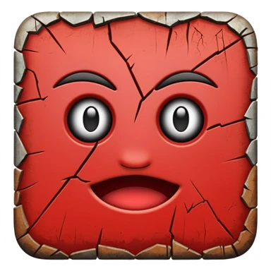 faça emoji clã simbolo brujah sticker