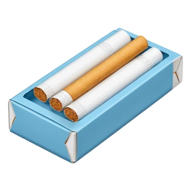 WITH A WHOLE PACK OF CIGARETTES
 sticker