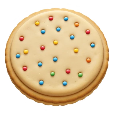 Sugar cookie sticker