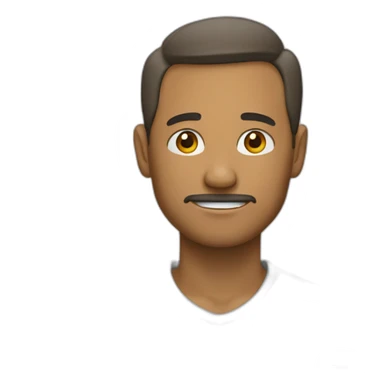 homme qui leve le bras vers le haut sticker