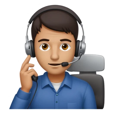 mean looking phone scammer in sketchy call center from pakistan working our of filthy bedroom sticker