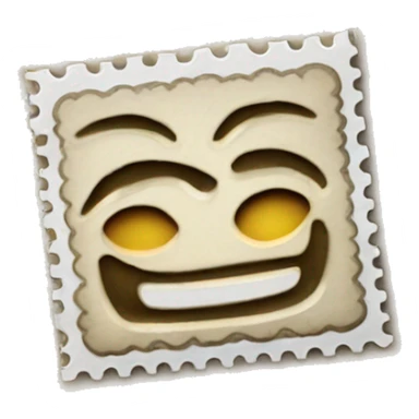 Stamp is a small piece of paper or adhesive material used as evidence of payment for postage, often decorative sticker