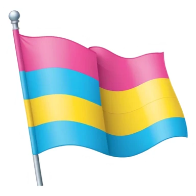 Pansexual flag sticker