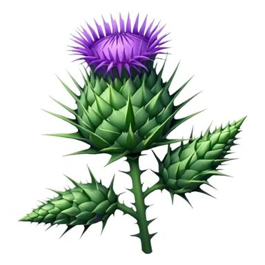 milk thistle sticker