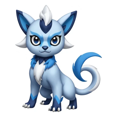 Luxio-Absol-Dewott-fusion sticker