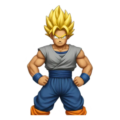Saiyan sticker