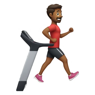 cardio person inlove with a treadmill sticker
