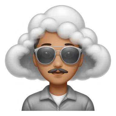 😶‍🌫️😎 sticker