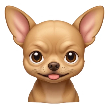 very annoying toothless chihuahua sticker