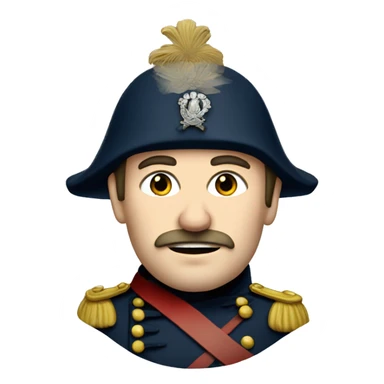 French soldier in the Crimean War sticker