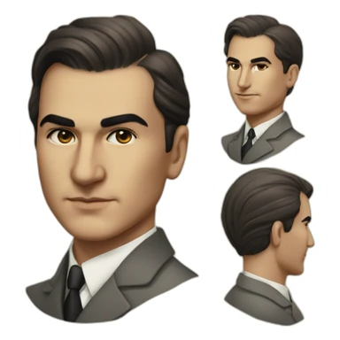 Young Mustafa Kemal Atatürk sticker