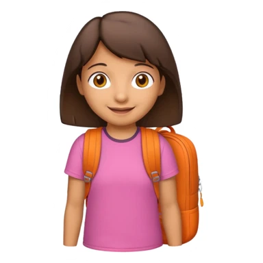 Dora emoji sticker