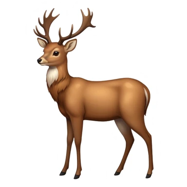 Reach deer sticker
