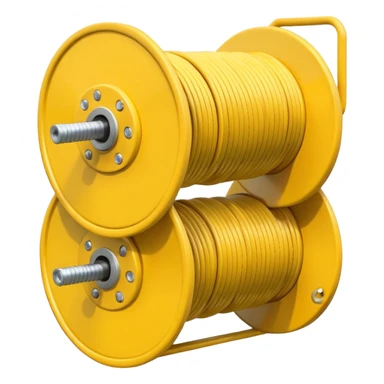 concert Cable reels yellow sticker