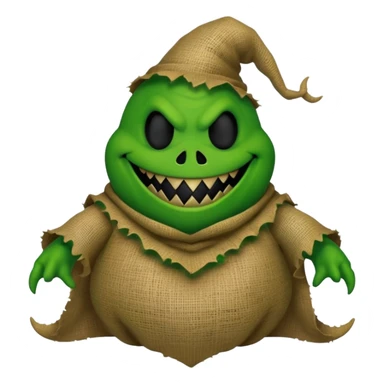 Oogie boogie sticker