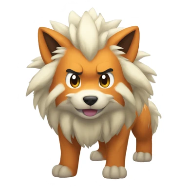 Arcanine  sticker
