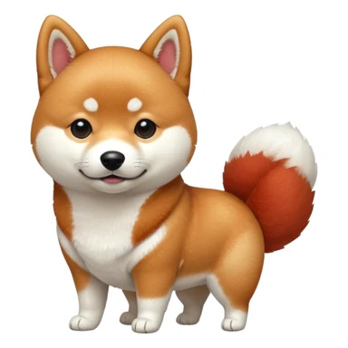 un chien très japonais sticker