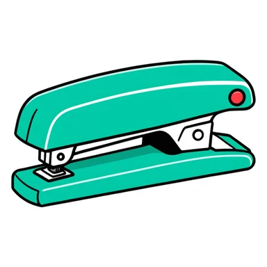 stapler cartoonish sticker style sticker