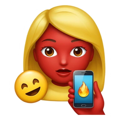 Android comendo maçã sticker