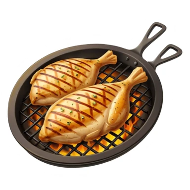 one Grilled Chicken breast sticker