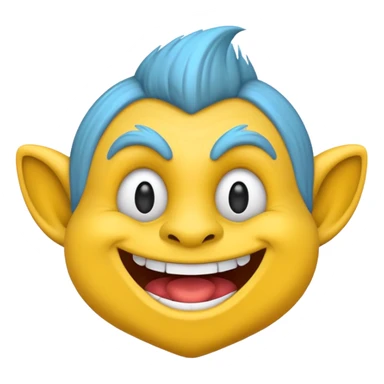 Troll emoji sticker
