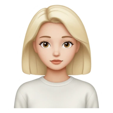 Clean girl aesthetic Things sticker