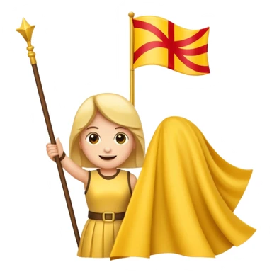 Conquering land emoji sticker