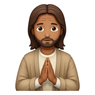 Jesús orando sticker