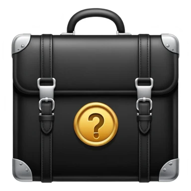 maletin con dinero cerrado sticker