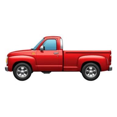 pickup truck side view sticker