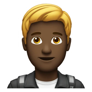 men with loptop sticker