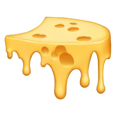 Drippy cheese sticker