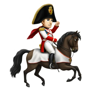 Napoleon Bonaparte invasion into russia sticker