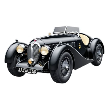 1:10 Basher Batman’s 1934 jaguar rc car  sticker